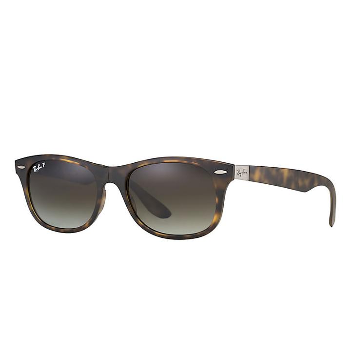 Ray-ban New Wayfarer Folding Liteforce Tortoise, Polarized Lenses - Rb4223