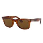 Ray-ban Men's Original Wayfarer Tortoise Sunglasses, Brown Lenses - Rb2140