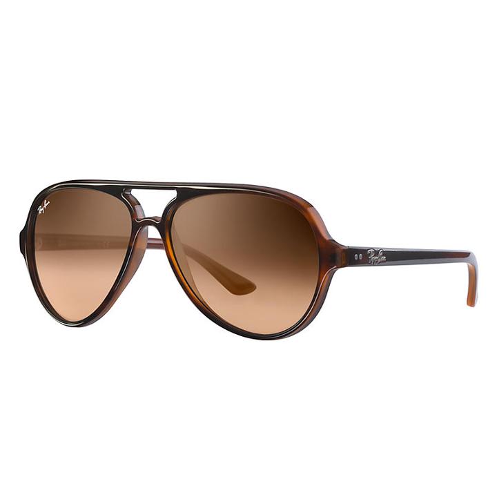 Ray-ban Men's Cats 5000 Classic Blue Sunglasses, Pink Lenses - Rb4125