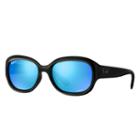 Ray-ban Women's Rb4282 Chromance Black Sunglasses, Polarized Blue Lenses - Rb4282ch