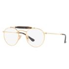 Ray-ban Gold Eyeglasses - Rb3747v