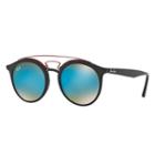 Ray-ban Gatsby I Black Sunglasses, Blue Lenses - Rb4256
