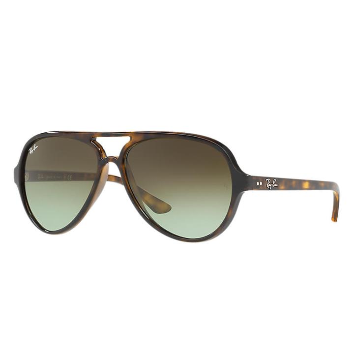Ray-ban Cats 5000 Blue Sunglasses, Green Lenses - Rb4125