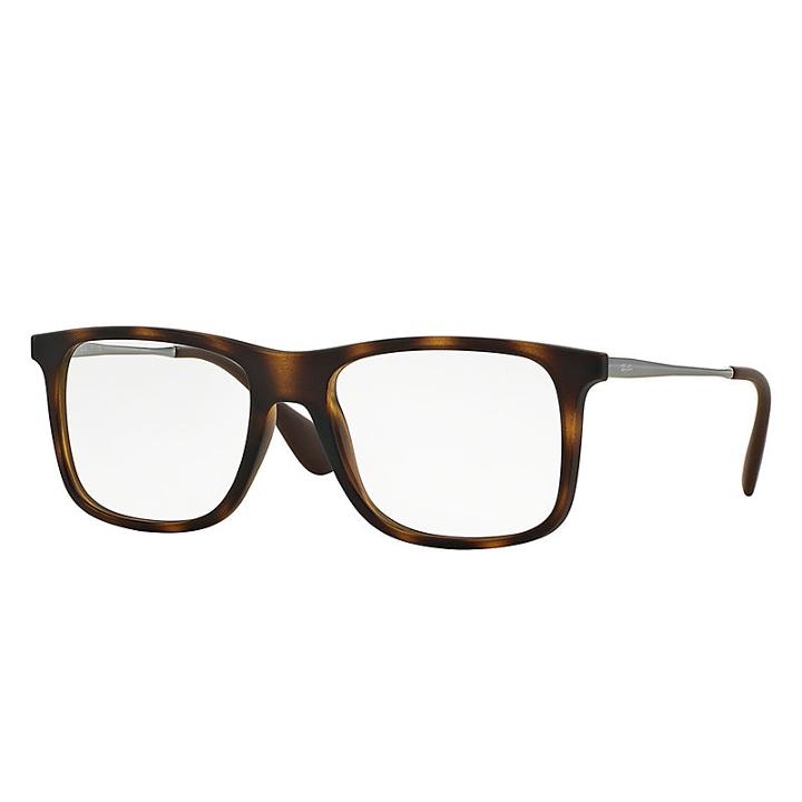 Ray-ban Gunmetal Eyeglasses Sunglasses - Rb7054