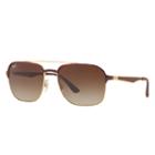 Ray-ban Men's Brown Sunglasses, Brown Sunglasses Lenses - Rb3570