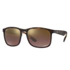 Ray-ban Chromance Tortoise Sunglasses, Polarized Violet Lenses - Rb4264
