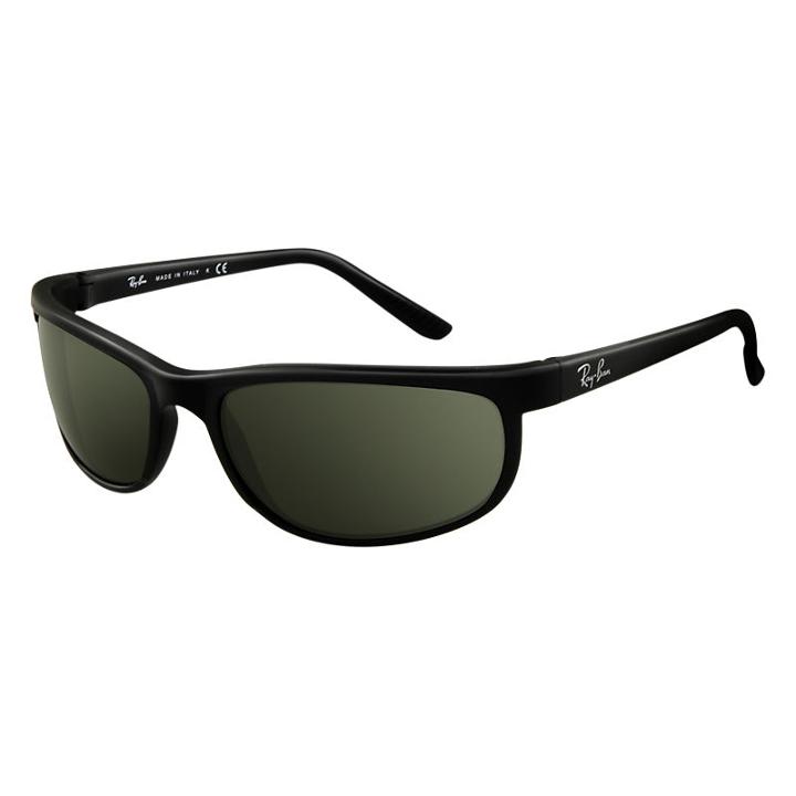 Ray-ban Predator 2 Black Sunglasses, Green Lenses - Rb2027