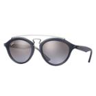 Ray-ban Men's Gatsby Ii Blue Sunglasses, Brown Lenses - Rb4257