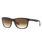 Ray-ban Tortoise Sunglasses, Brown Lenses - Rb4181