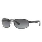 Ray-ban Men's Grey Sunglasses, Gray Lenses - Rb3445