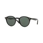 Ray-ban Black Sunglasses, Green Lenses - Rb2180