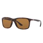 Ray-ban Grey Sunglasses, Polarized Brown Lenses - Rb8352