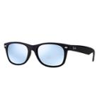 Ray-ban Men's Men's New Wayfarer Black  Sunglasses, Gray Flash Lenses - Rb2132