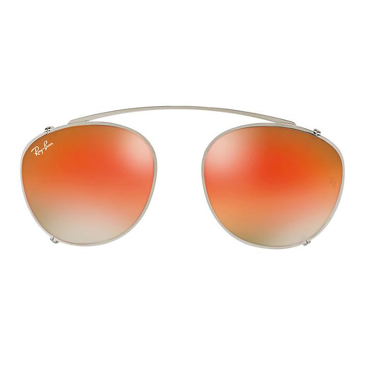 Ray-ban Rb6355 Clip-on Silver Sunglasses - Rb6355c