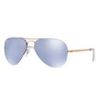 Ray-ban Copper Sunglasses, Violet Lenses - Rb3449