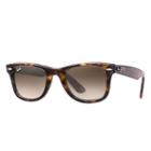 Ray-ban Wayfarer Ease Tortoise Sunglasses, Brown Lenses - Rb4340