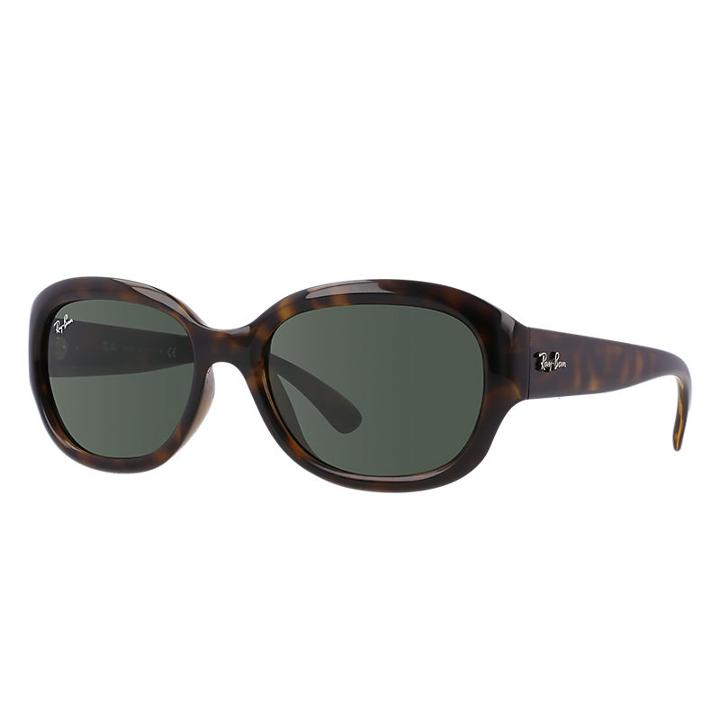 Ray-ban Blue Sunglasses, Green Lenses - Rb4198