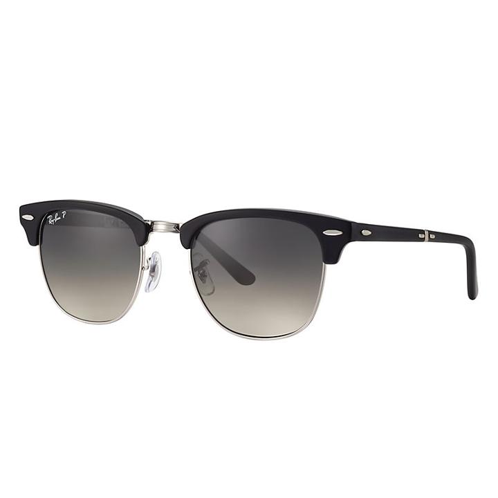 Ray-ban Clubmaster Folding Black, Polarized Lenses - Rb2176