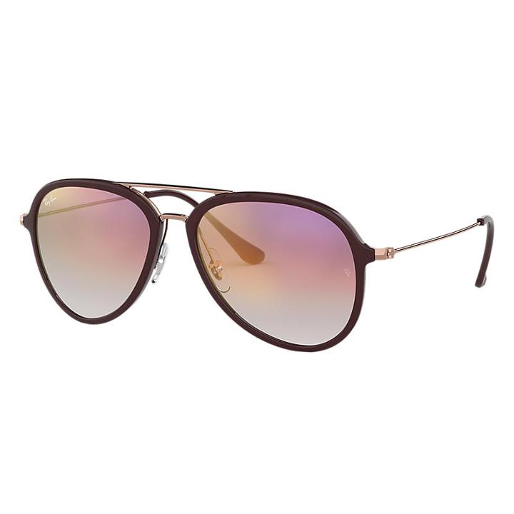 Ray-ban Copper Sunglasses, Violet Lenses - Rb4298