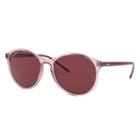 Ray-ban Pink Sunglasses, Violet Lenses - Rb4371