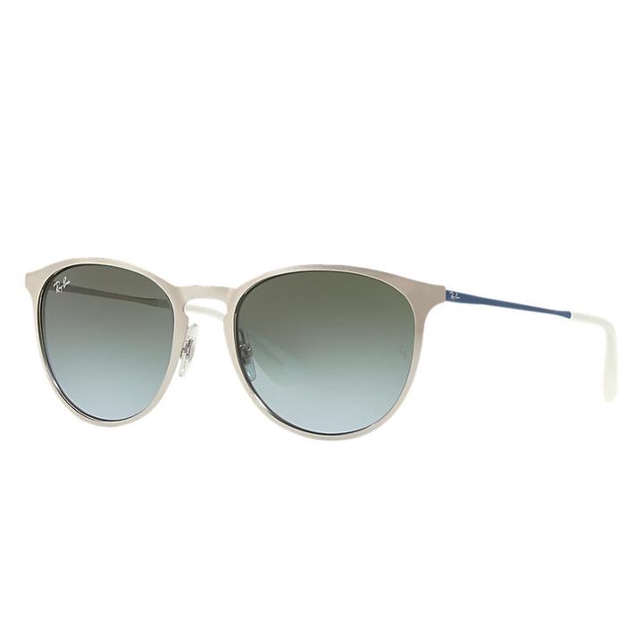 Ray-ban Women's Erika Metal Blue Sunglasses, Green Lenses - Rb3539