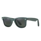 Ray-ban Wayfarer Leather Green - Rb2140qm