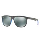 Ray-ban Grey Sunglasses, Gray Lenses - Rb4147