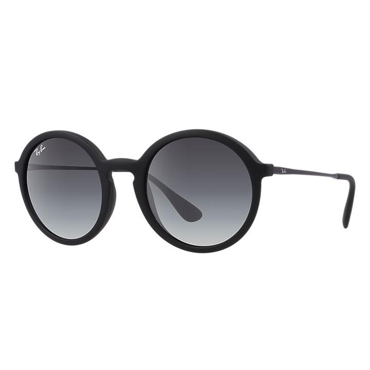 Ray-ban Black Sunglasses, Gray Lenses - Rb4222