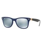 Ray-ban Wayfarer Liteforce Black Sunglasses, Gray Lenses - Rb4195