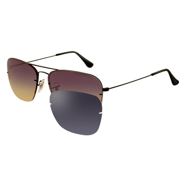 Ray-ban Black Sunglasses, Blue Lenses - Rb3482