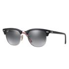 Ray-ban Clubmaster @collection Black Sunglasses, Gray Lenses - Rb3016