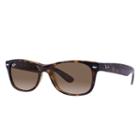 Ray-ban New Wayfarer Blue Sunglasses, Brown Lenses - Rb2132