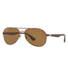 Ray-ban Brown Sunglasses, Polarized Brown Sunglasses Lenses - Rb3549