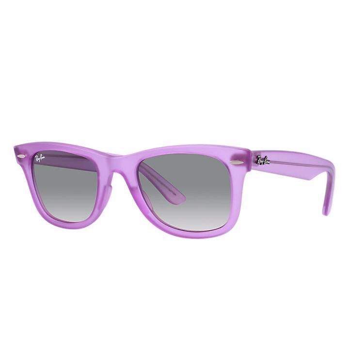 Ray-ban Original Wayfarer Ice Pops Purple Sunglasses, Gray Lenses - Rb2140
