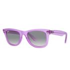 Ray-ban Original Wayfarer Ice Pops Purple Sunglasses, Gray Lenses - Rb2140