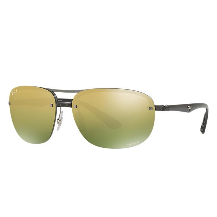 Ray-ban Rb4275 Chromance Black Sunglasses, Polarized Green Lenses - Rb4275ch