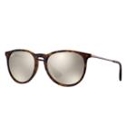 Ray-ban Women's Erika @collection Brown Sunglasses, Yellow Lenses - Rb4171