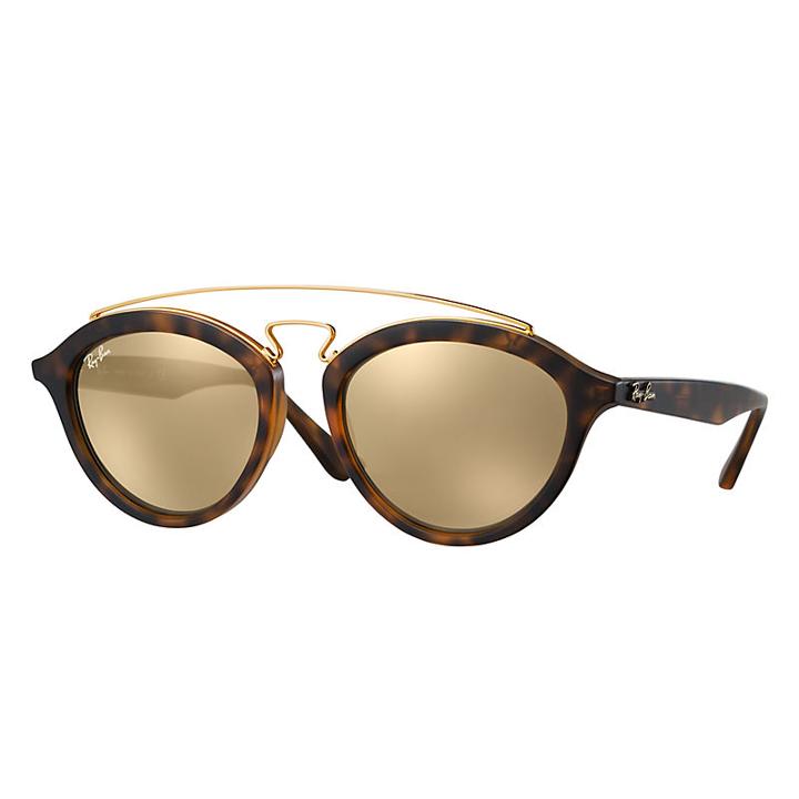 Ray-ban Gatsby Ii Blue Sunglasses, Yellow Lenses - Rb4257