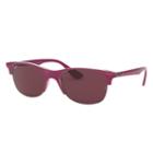Ray-ban Pink Sunglasses, Violet Lenses - Rb4319