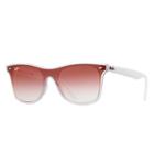 Ray-ban Blaze Wayfarer Red Sunglasses, Red Sunglasses Lenses - Rb4440n