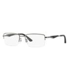 Ray-ban Gunmetal Eyeglasses Sunglasses - Rb6285