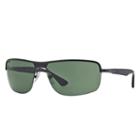 Ray-ban Men's Black Sunglasses, Green Lenses - Rb3510
