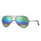 Ray-ban Aviator Mineral Copper Sunglasses, Green Flash Lenses - Rb3025