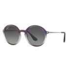 Ray-ban Gunmetal Sunglasses, Gray Lenses - Rb4222