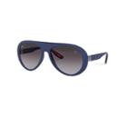 Ray-ban Scuderia Ferrari Collection Blue Sunglasses, Gray Lenses - Rb4310m