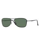 Ray-ban Gunmetal Sunglasses, Polarized Green Lenses - Rb8054