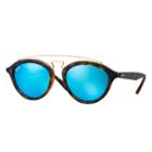 Ray-ban Women's Gatsby Ii Blue Sunglasses, Blue Sunglasses Lenses - Rb4257