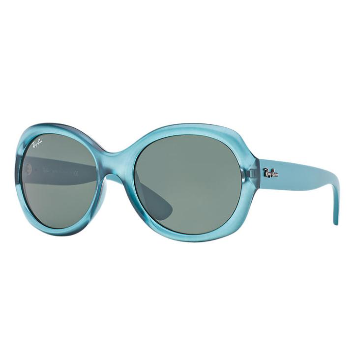 Ray-ban Women's Blue Sunglasses, Green Lenses - Rb4191