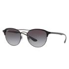 Ray-ban Black Sunglasses, Gray Lenses - Rb3596