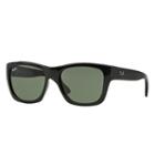 Ray-ban Black Sunglasses, Green Lenses - Rb4194